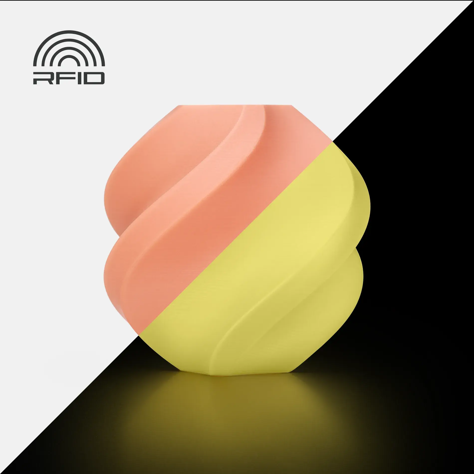 PLA Glow Orange example